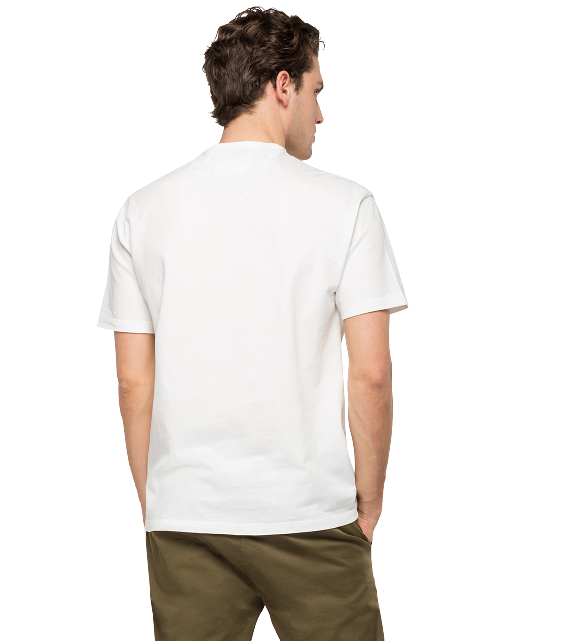 サルトリアーレ　ガーメントダイコットンジャージーTシャツ 詳細画像 オフホワイト 2